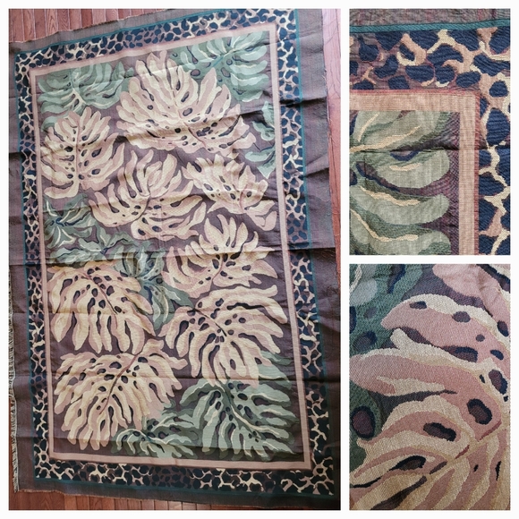 Leopard FLOOR Rug / 78 X 55 - Picture 2 of 8